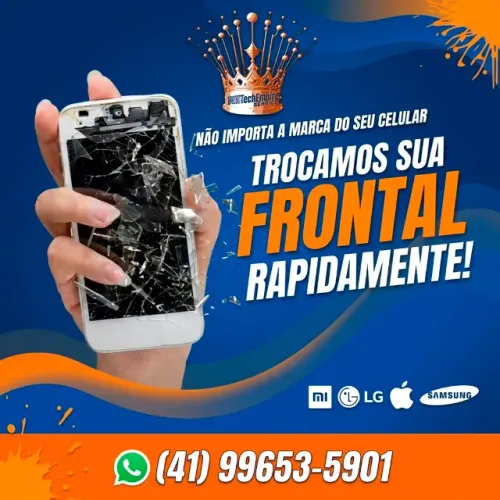  Tela do celular quebrou? Eu resolvo HOJE pra você.