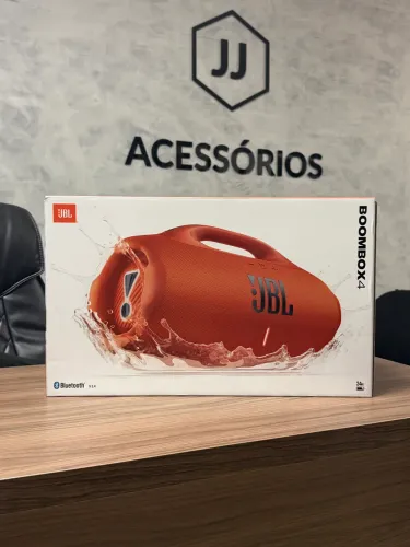 JBL Bombox 4 Laranja Originais Lacradas Pronta Entrega Loja Física
