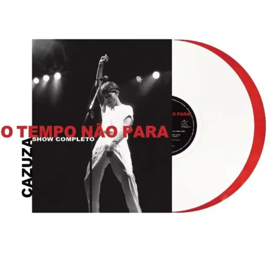 LP, DISCO DE VINIL CAZUZA ( O Tempo Não Para) NOVO LACRADO.