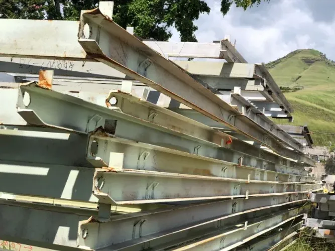 Estruturas de ferro U Laminado de 4 polegadas