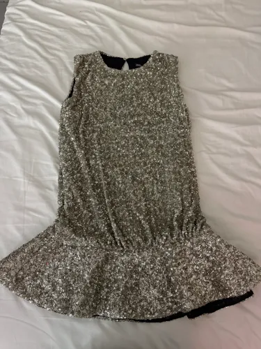 Vestido Zara de paête fino