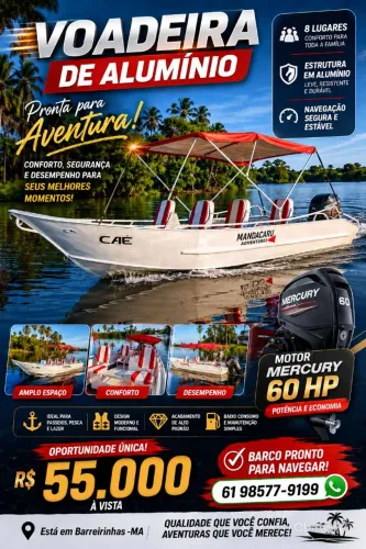 Barco voadeira