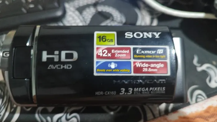 Filmadora Sony