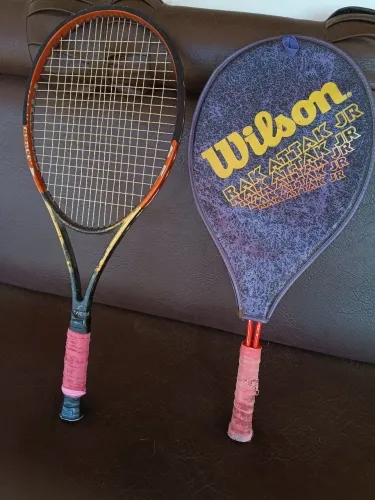 Kit com 2 Raquetes de Tênis Wilson + Capa