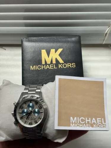 Relógio Michael Kors Layton MK6076 Prata