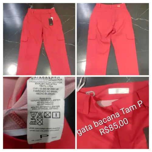 Calça feminina gatabacana Tam P