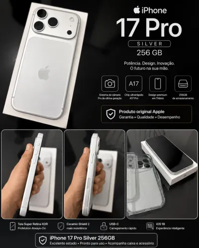 iPhone 17 Pro Silver 