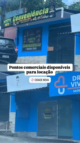 Aluguel de ponto comercial - Cidade nova 