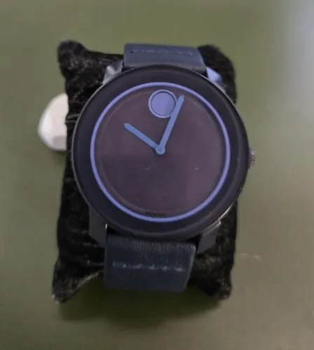 relógio movado bold azul