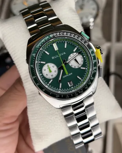 Relógio Bulova Racer Cronograph Green Lacrado