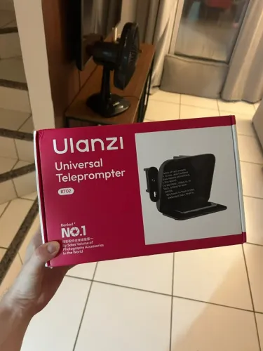Teleprompter Ulanzi RT02 Novo na Caixa - Completo