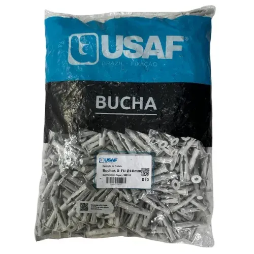 Bucha FU 10 mm - USAF - 500 PÇ