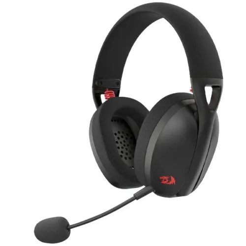 Headset Gamer Redragon Ire, Sem Fio, Wireless, Drivers de 40mm, Black, H848 - NOVO