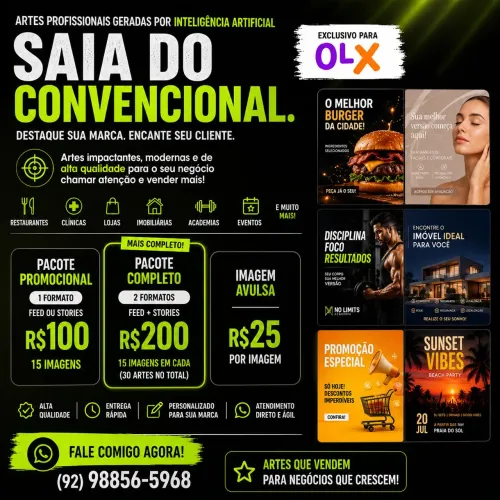 Posts Profissionais com IA