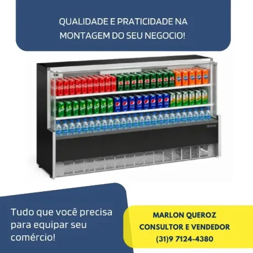 Balcão Refrigerado 2,05M 2 Placas Gelopar