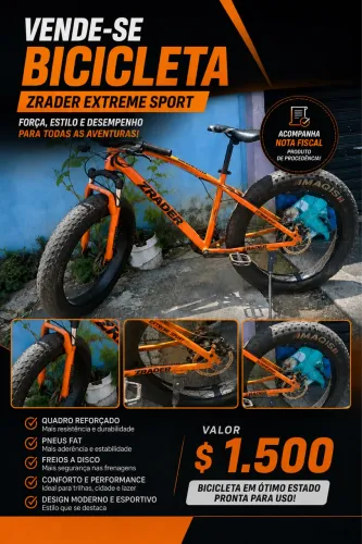 Bicicleta em Ótimo Estado - Pronta para Rodar!