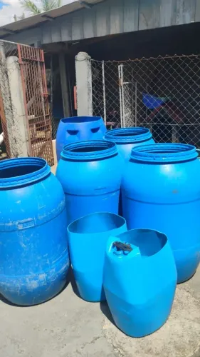 Bombonas usadas.