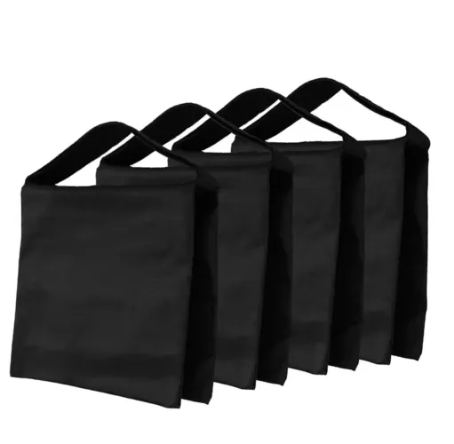 4 Sacos de peso para estúdio de fotografia, suporte para estúdio de vídeo