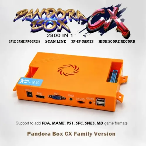 Pandora Box CX 2800 Jogos Arcade - JAMMA