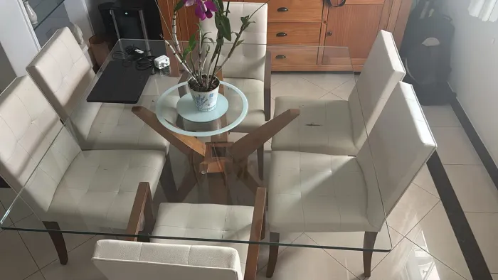 Mesa de jantar Breton 