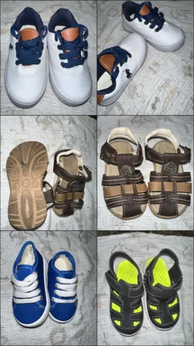 Vende se lote de sapatinhos beby números  19 e 20 