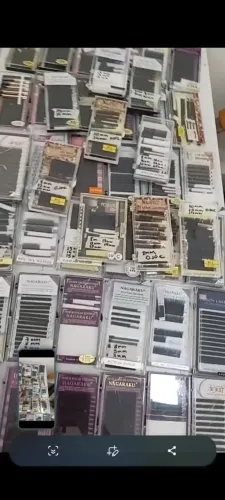 Vendo caixa cilios p extensão varios modelos por apenas 8.00 cada