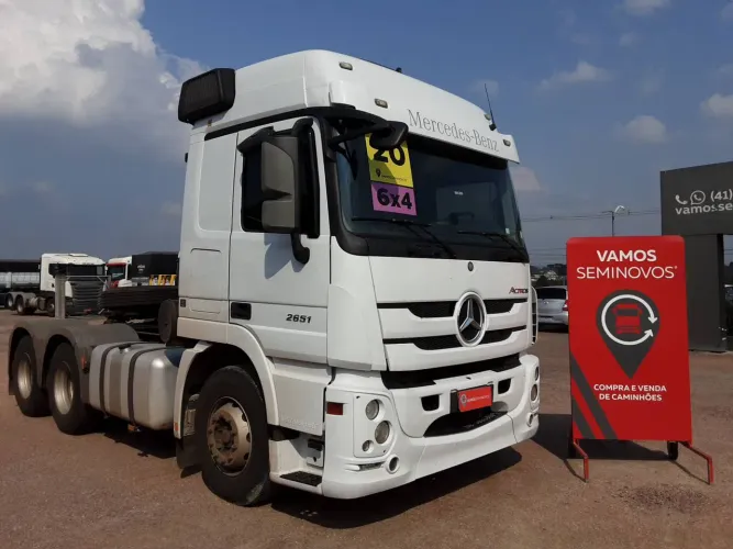 Mercedes-Benz Actros 2651S3/36 6X4 2019/2020 Vamos Seminovos Curitiba