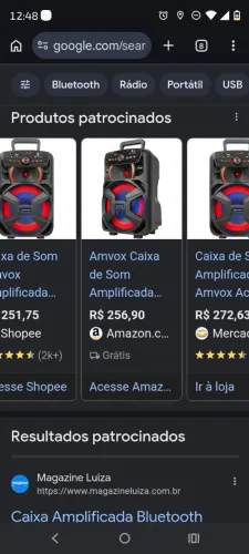 Caixa de Som AMVOX