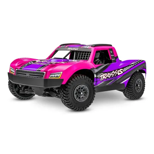 CARRO 1/16 TRAXXAS MINI SLASH 4WD SHORT COURSE RTR BL-2S