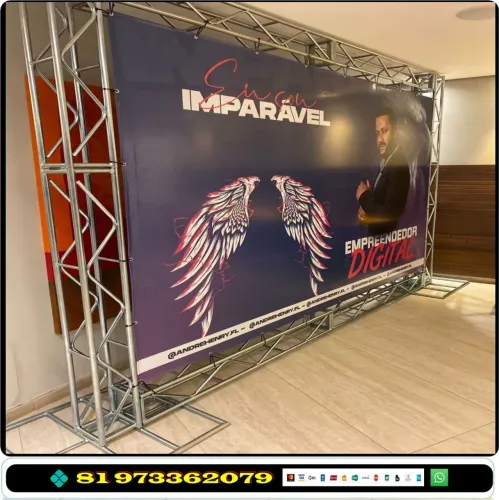 Painel para fotos grid Backdrop ideal para festas aniversário igrejas 