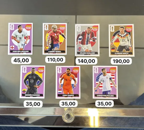 Figurinha Legends da copa 2026