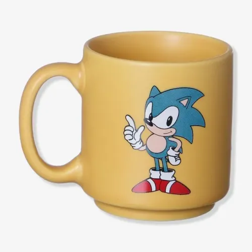 Mini Caneca de Cerâmica 100ml - Sonic - ZONA CRIATIVA