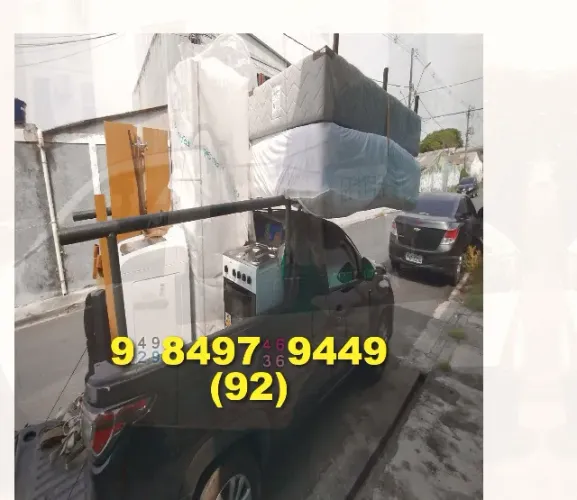 Frete em 3 bairros: Cidade Nova, São Francisco, Nossa Senhora das Graças!
