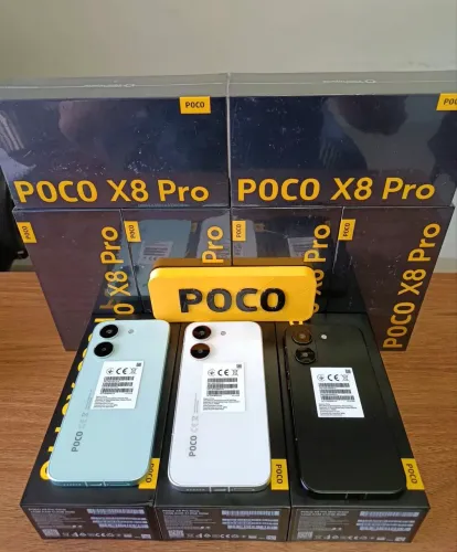 POCO X8 PRO com 512GB ROM e 12GB RAM 