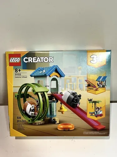 LEGO CREATOR 31155 HAMSTER WHEEL NOVO E ORIGINAL