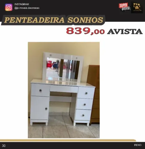 penteadeira sonhos 