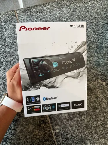 Toca cd Piooner Mvh-145Br Com Bluetooth e USB novo na caixa