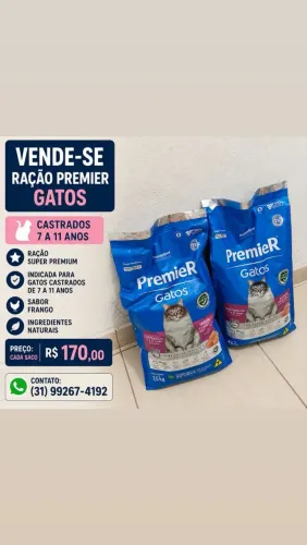 Ração para gato 