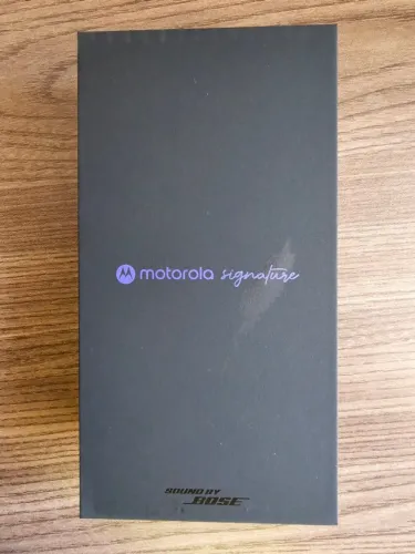 Motorola Signature Preto 512GB - Original Nacional NOVO/LACRADO