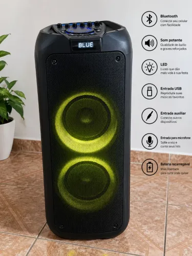 CAIXA DE SOM PHILCO