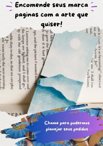 Marcador de Página Personalizado - Frente