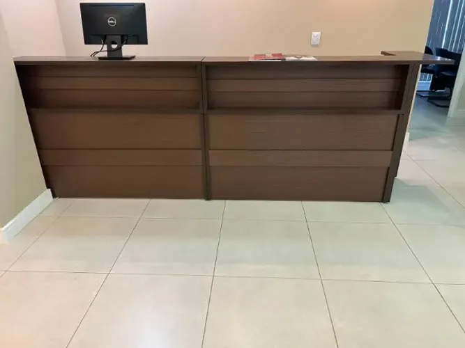 BALCÃO PARA ATENDIMENTO ESCRTÓRIO/CONSULTÓRIO