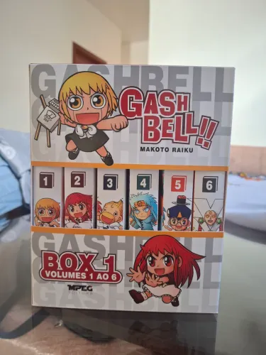 BOX Gash Bell - Volumes 1 ao 6