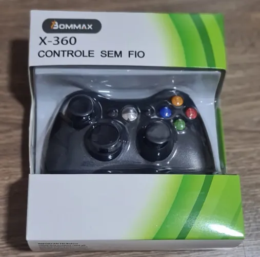 Controle Sem Fio Bommax X-360 Original - Novo na Caixa