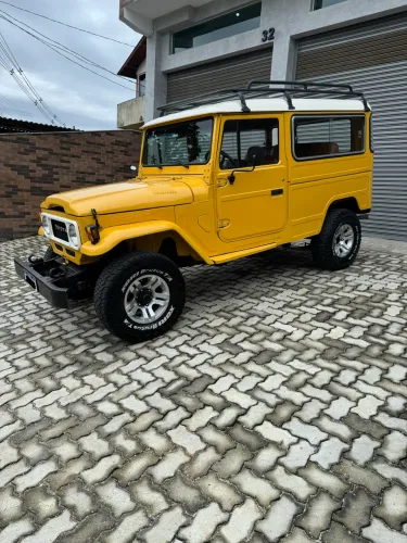 Toyota Band.Jipe Cap.de Aço Chas. Longo Diesel 1989