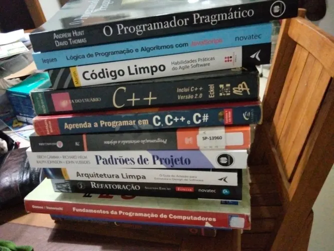 Lote de Livros de Programação / Computação