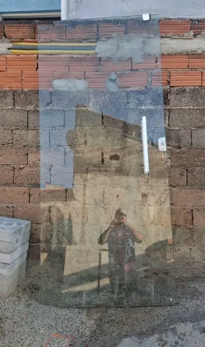 Vendo porta de vidro temperado
