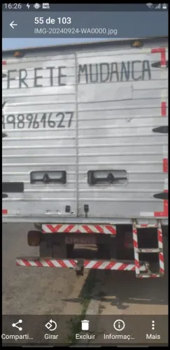 Frete mudança 