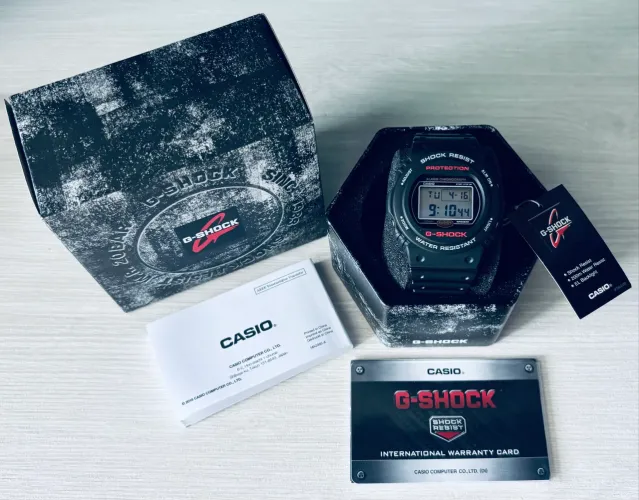 Relógio Casio G-SHOCK Preto 100% Original NOVO