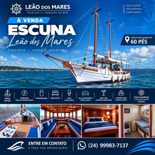 Escuna Leão dos mares